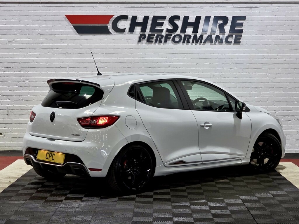 Renault Clio Hatchback 1.6 Renaultsport Nav 220 Trophy White #4