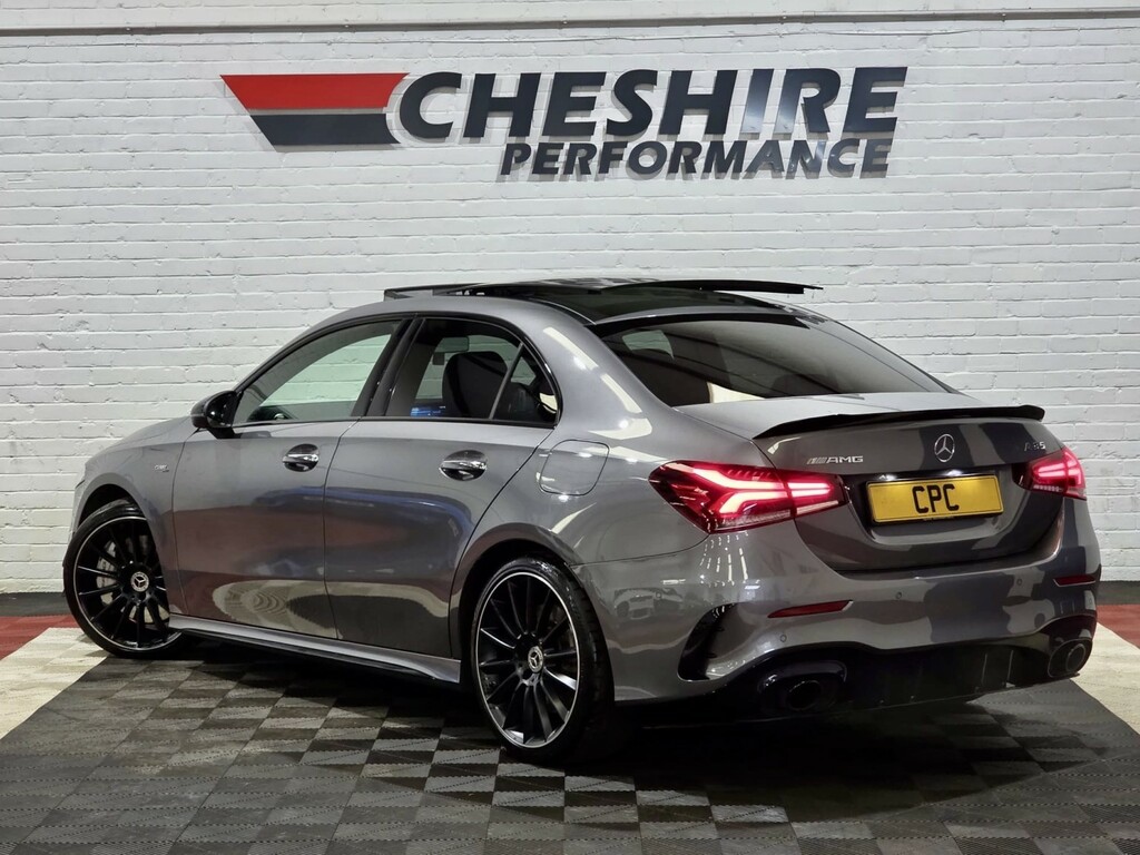 Mercedes-Benz A Class Saloon 2.0 A35 Amg - Aero Packpanroofburmest VN20NYD Grey #6