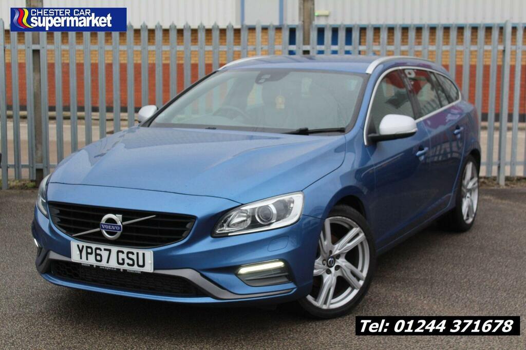 Volvo V60 Estate 2.0 D4 R-design Lux Nav Euro 6 Ss 2 Blue
