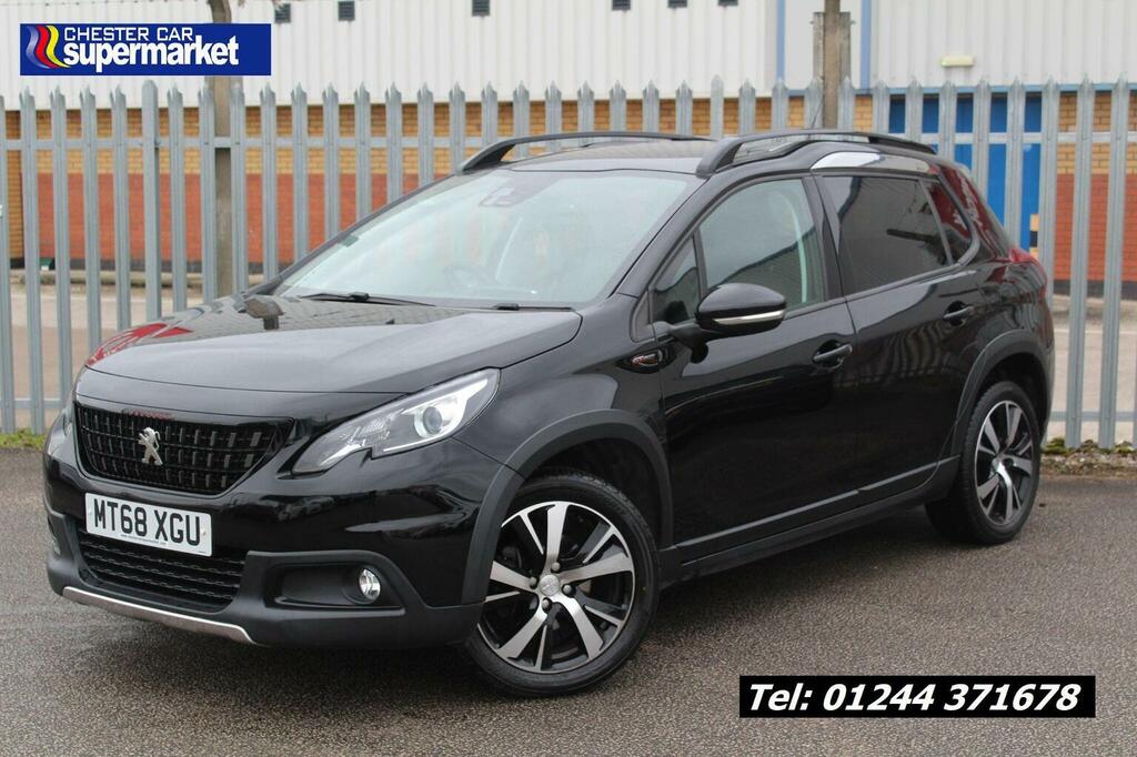 Peugeot 2008 Suv 1.2 Puretech Gt Line Eat Euro 6 Ss 201 Black