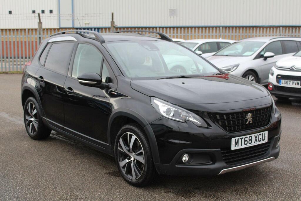 Peugeot 2008 Suv 1.2 Puretech Gt Line Eat Euro 6 Ss 201 MT68XGU Black #3