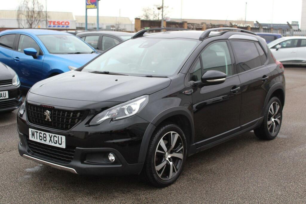 Peugeot 2008 Suv 1.2 Puretech Gt Line Eat Euro 6 Ss 201 MT68XGU Black #6