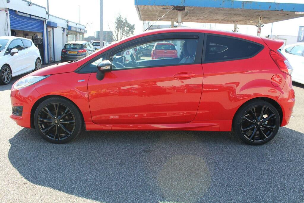 Ford Fiesta Hatchback 1.0T Ecoboost St-line Euro 6 Ss OE66EOA Red #6