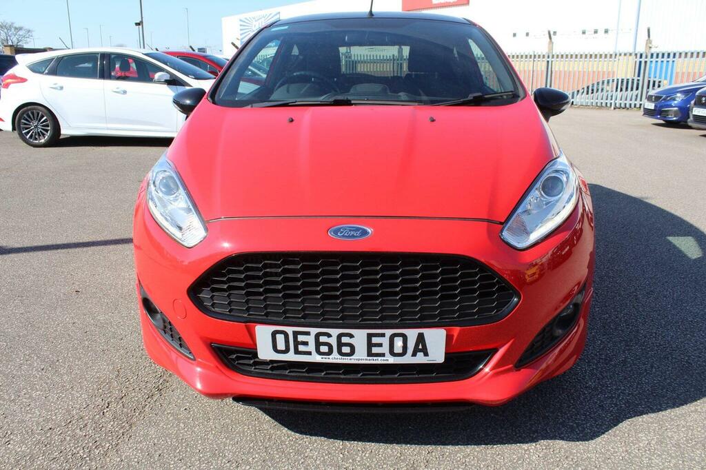 Ford Fiesta Hatchback 1.0T Ecoboost St-line Euro 6 Ss OE66EOA Red #2