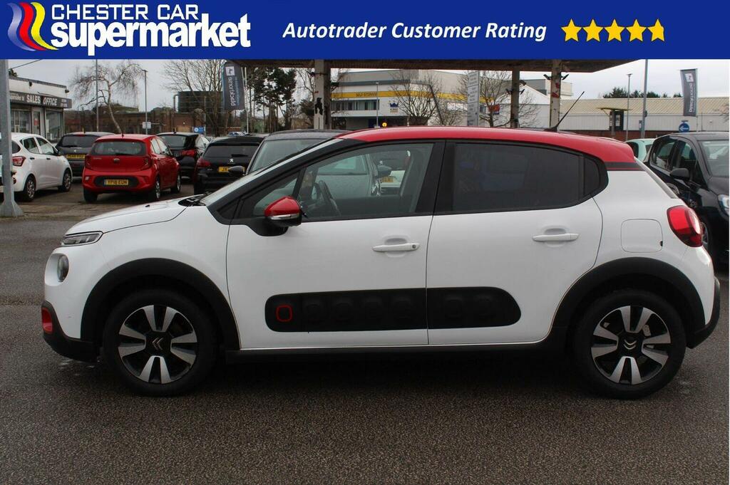 Citroen C3 Hatchback 1.2 Puretech Flair Euro 6 201767 LG67VVM White #2