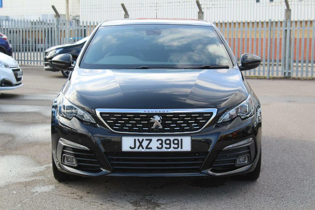 Peugeot 308 Hatchback 1.5 Bluehdi Gt Line Euro 6 Ss 20 JXZ3991 Black #5