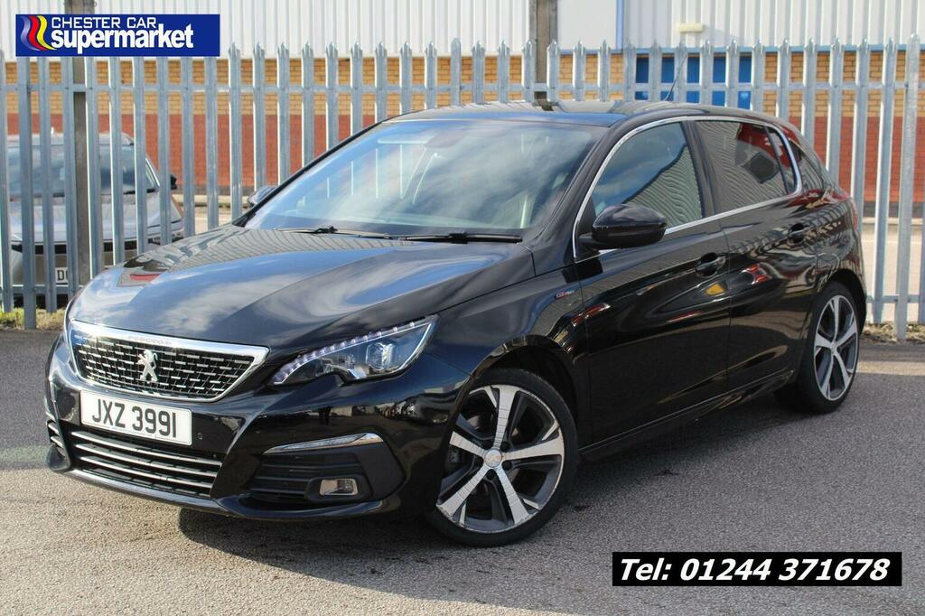 Peugeot 308 Hatchback 1.5 Bluehdi Gt Line Euro 6 Ss 20 Black
