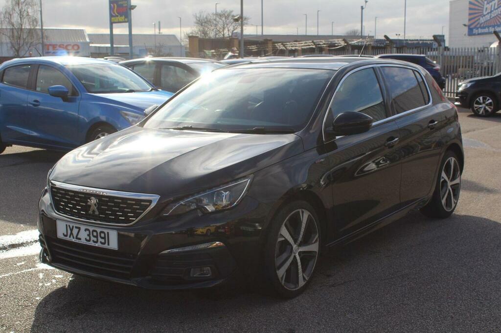 Peugeot 308 Hatchback 1.5 Bluehdi Gt Line Euro 6 Ss 20 JXZ3991 Black #6
