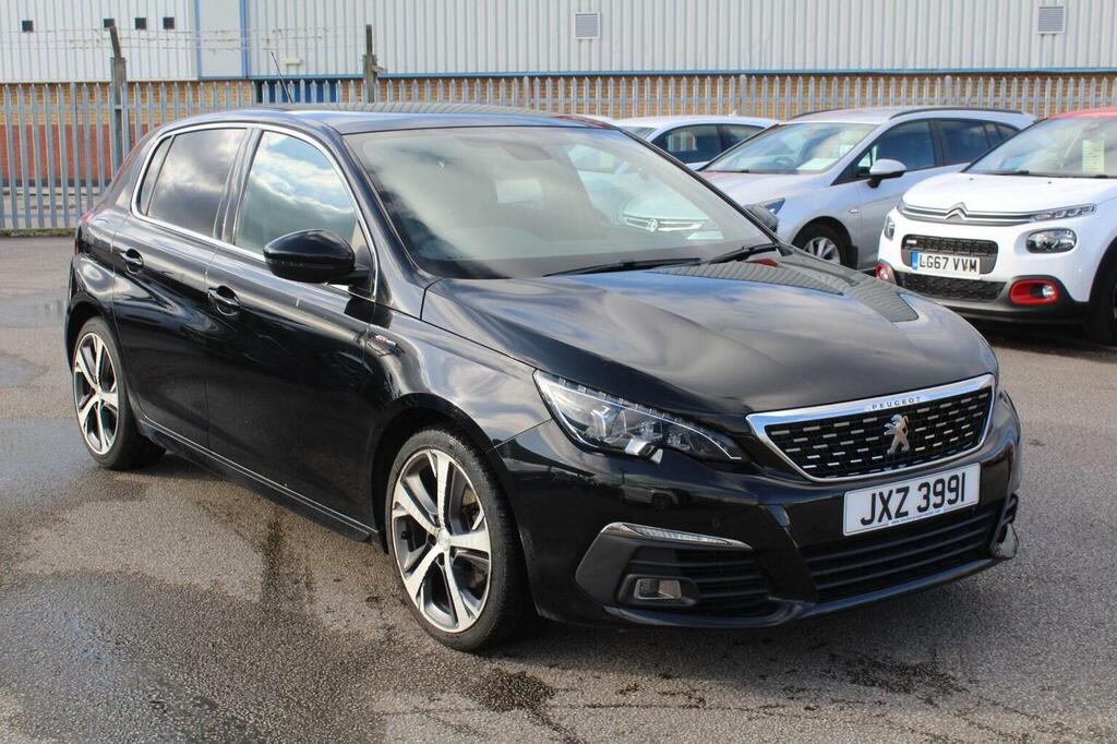 Peugeot 308 Hatchback 1.5 Bluehdi Gt Line Euro 6 Ss 20 JXZ3991 Black #3