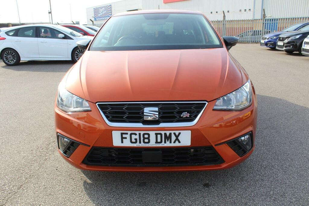 Seat Ibiza Hatchback 1.0 Tsi Fr Euro 6 Ss 201818 FG18DMX Orange #3