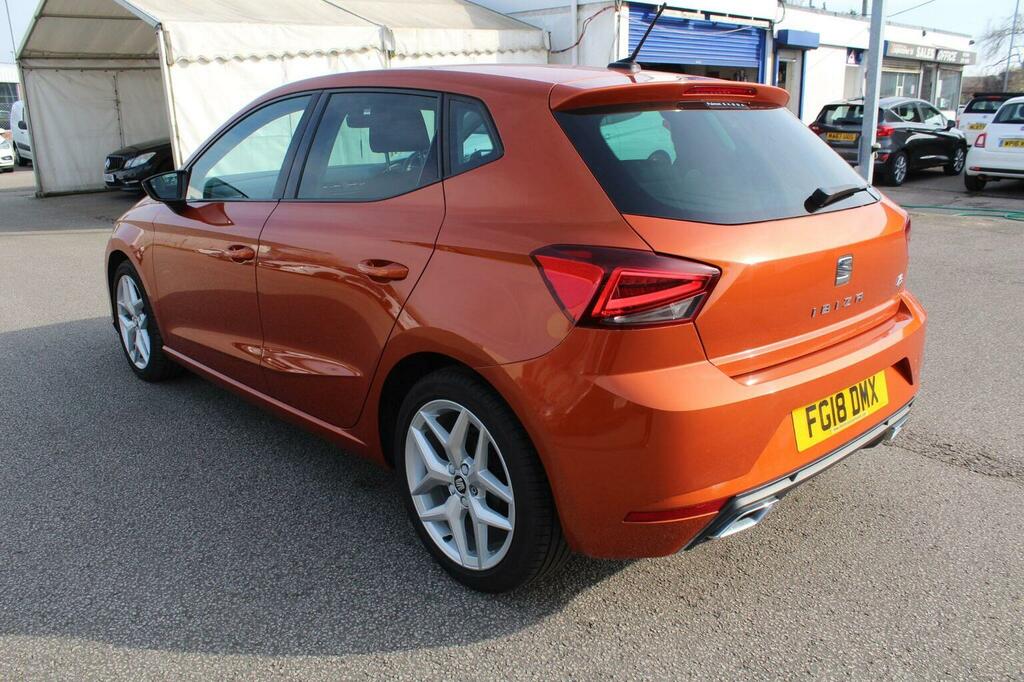 Seat Ibiza Hatchback 1.0 Tsi Fr Euro 6 Ss 201818 FG18DMX Orange #4