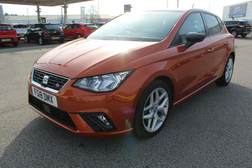 Seat Ibiza Hatchback 1.0 Tsi Fr Euro 6 Ss 201818 FG18DMX Orange #5