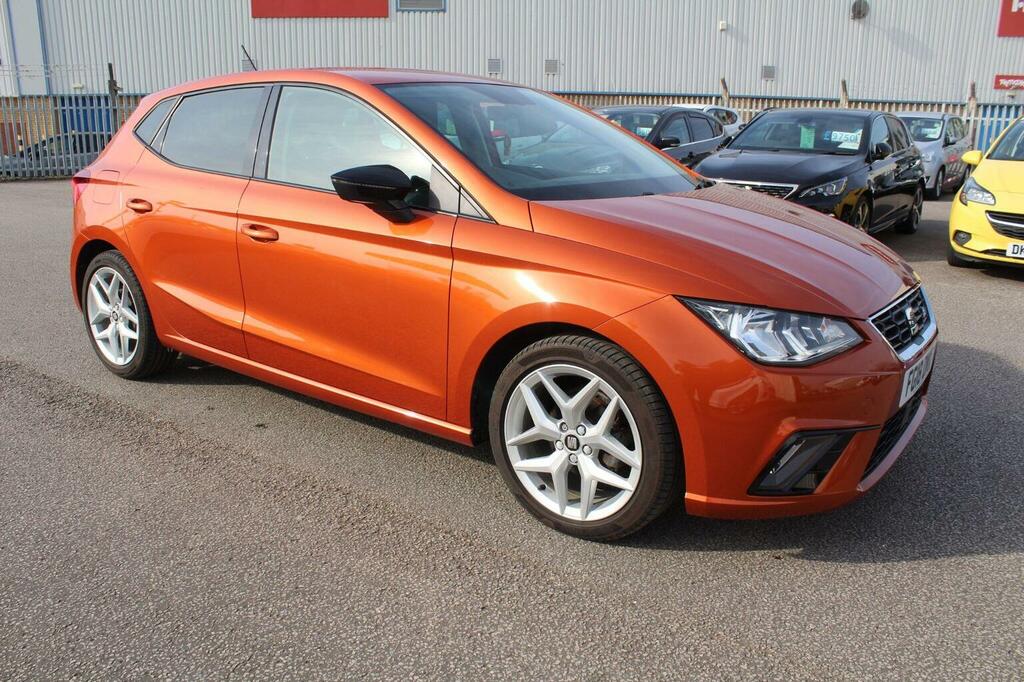 Seat Ibiza Hatchback 1.0 Tsi Fr Euro 6 Ss 201818 FG18DMX Orange #2