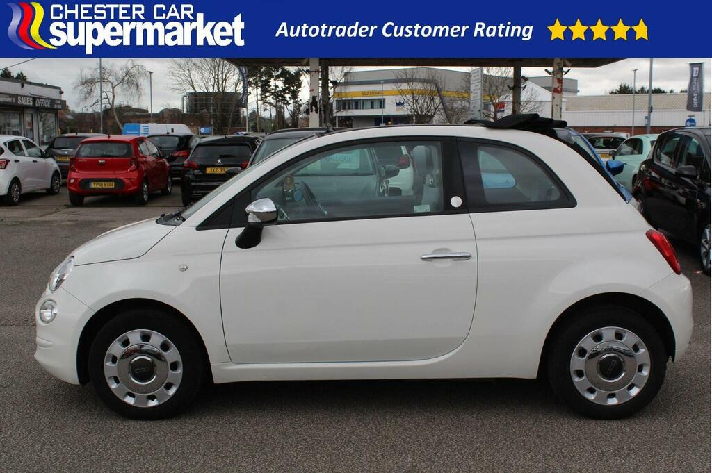Fiat 500C Convertible 1.2 Mirror Euro 6 Ss 201767 White #2
