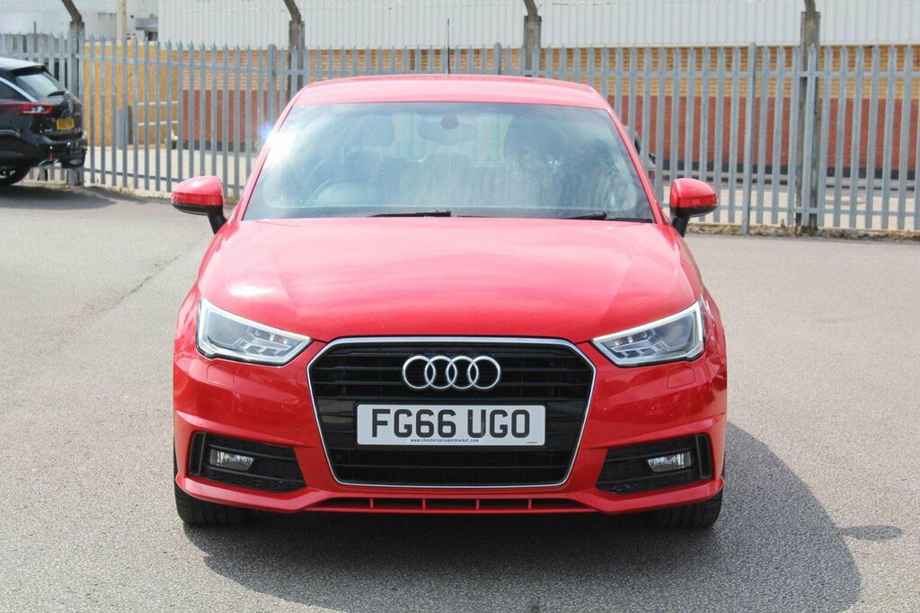 Audi A1 Hatchback 1.4 Tfsi S Line Sportback Euro 6 Ss 5 FG66UGO Red #5