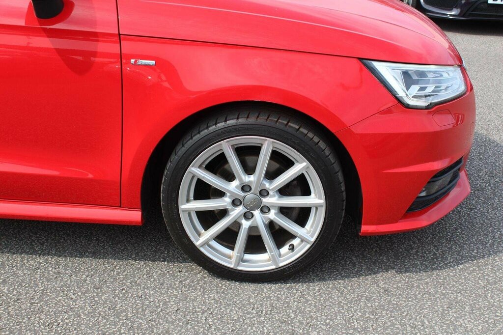 Audi A1 Hatchback 1.4 Tfsi S Line Sportback Euro 6 Ss 5 FG66UGO Red #4
