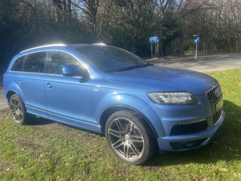 Audi Q7 3.0 Tdi V6 S Line Blue #2