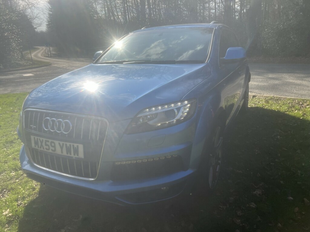 Audi Q7 3.0 Tdi V6 S Line Blue #4