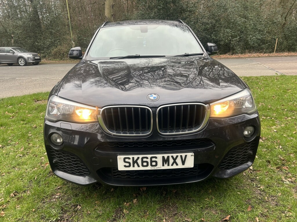 BMW X3 2.0 X3 Xdrive20d M Sport SK66MXV Black #3
