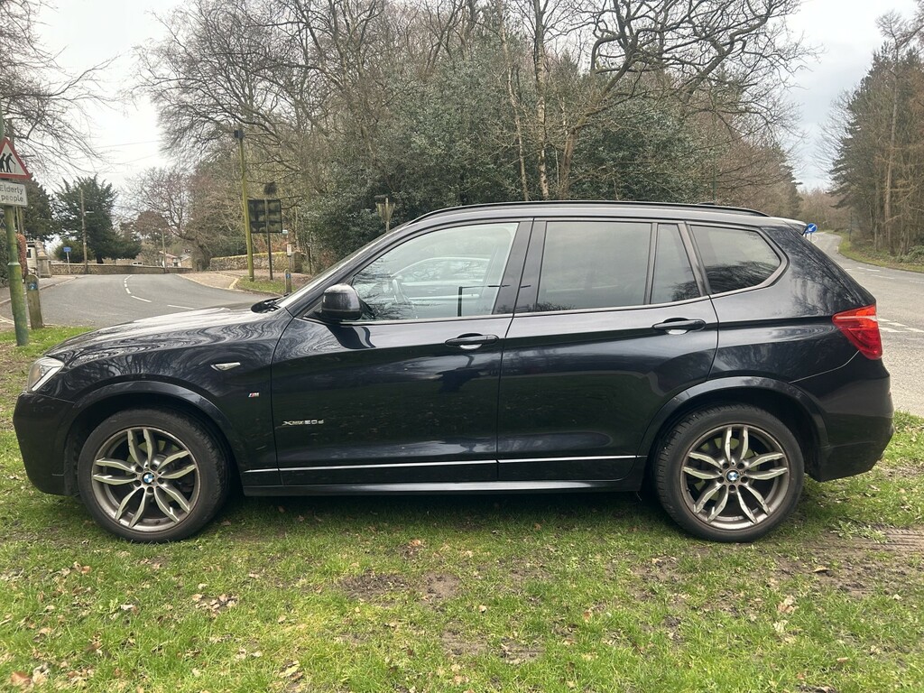 BMW X3 2.0 X3 Xdrive20d M Sport SK66MXV Black #5