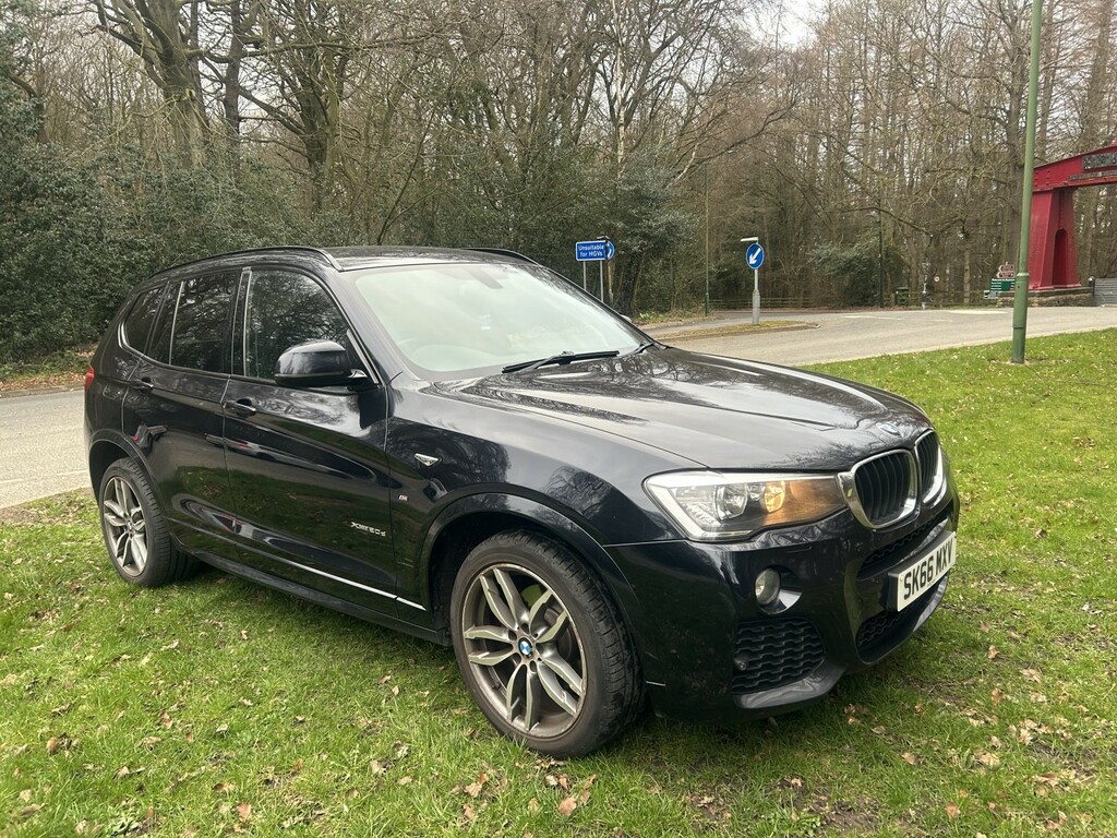 BMW X3 2.0 X3 Xdrive20d M Sport SK66MXV Black #2