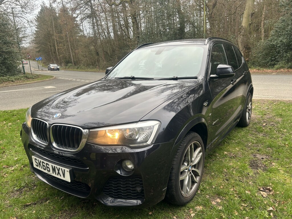 BMW X3 2.0 X3 Xdrive20d M Sport SK66MXV Black #4