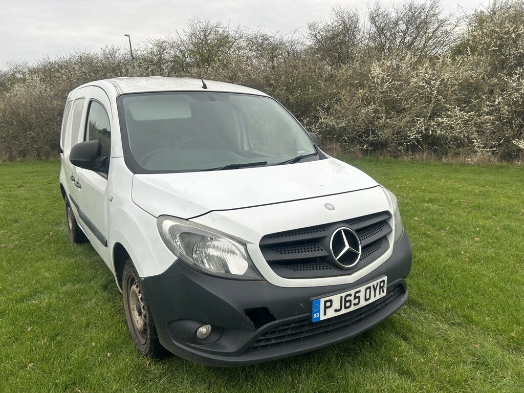 Mercedes-Benz CITAN 1.5 109 Cdi Blueefficiency White #2