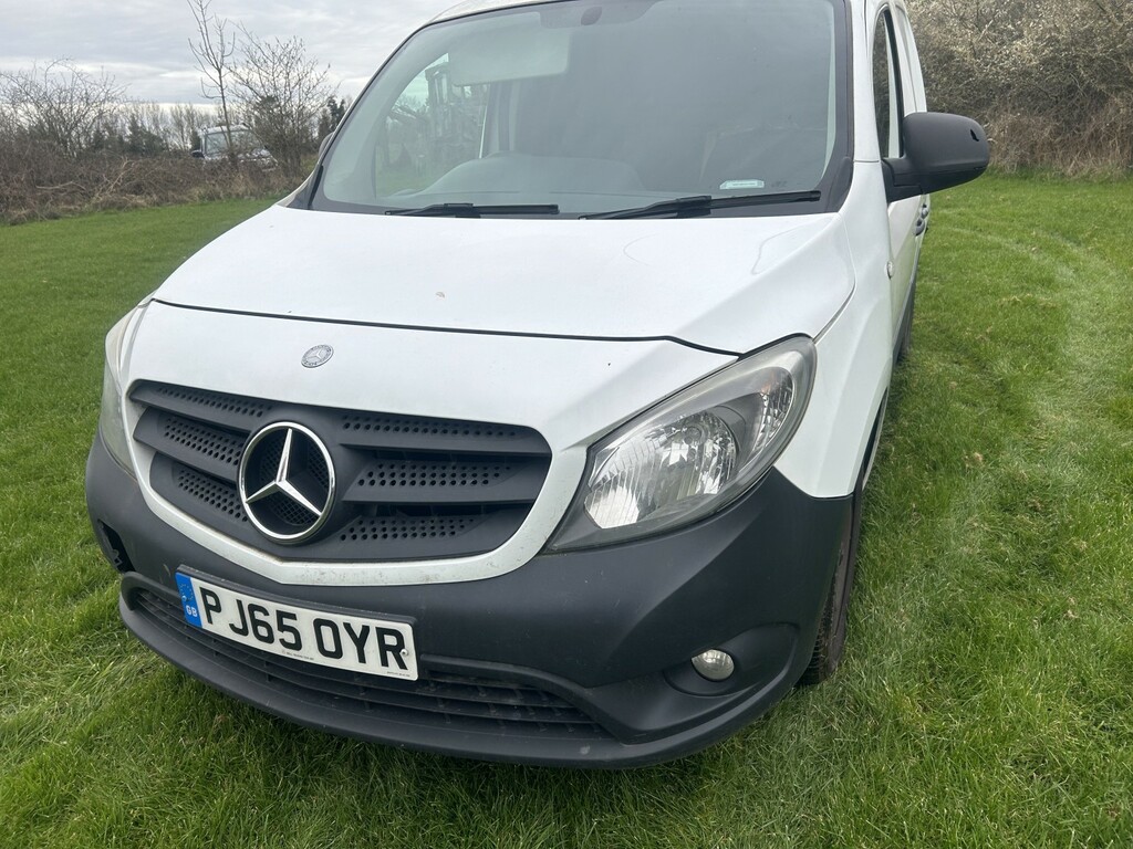 Mercedes-Benz CITAN 1.5 109 Cdi Blueefficiency White #4