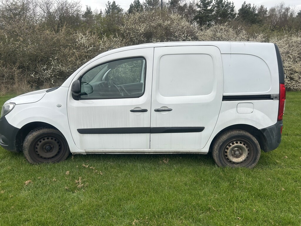 Mercedes-Benz CITAN 1.5 109 Cdi Blueefficiency White #5