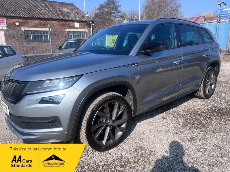 Skoda Kodiaq 2.0 Tdi Sportline Suv AJ18VHR Grey #3