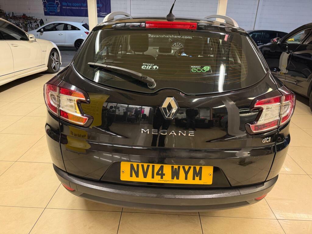 Renault Megane 1.5 Dci Energy Dynamique Tomtom Sport Tourer Euro NV14WYM Black #5
