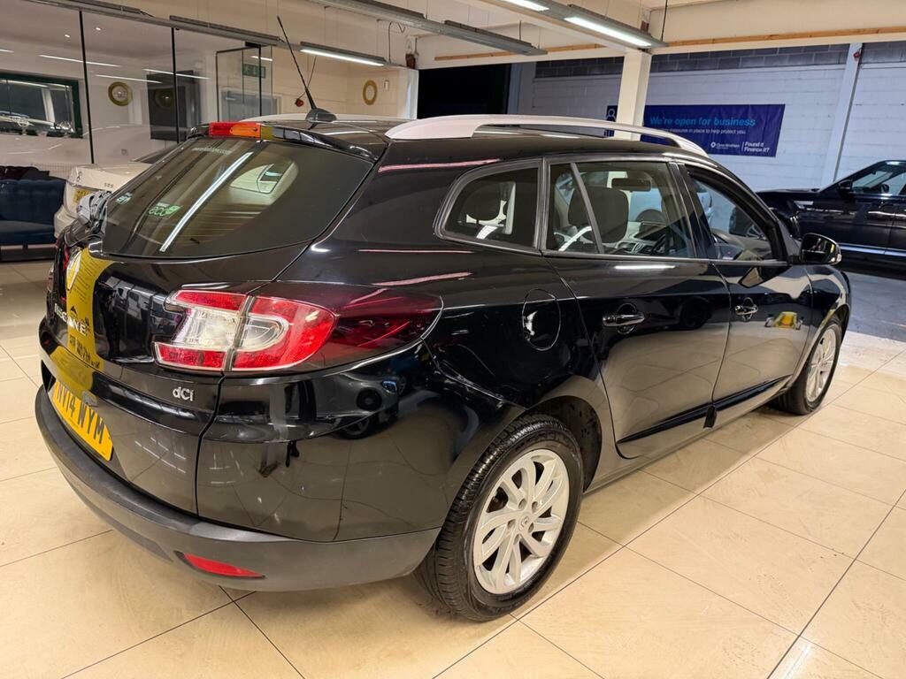 Renault Megane 1.5 Dci Energy Dynamique Tomtom Sport Tourer Euro NV14WYM Black #6