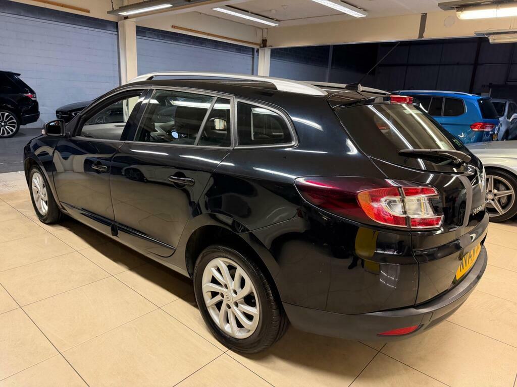 Renault Megane 1.5 Dci Energy Dynamique Tomtom Sport Tourer Euro NV14WYM Black #4