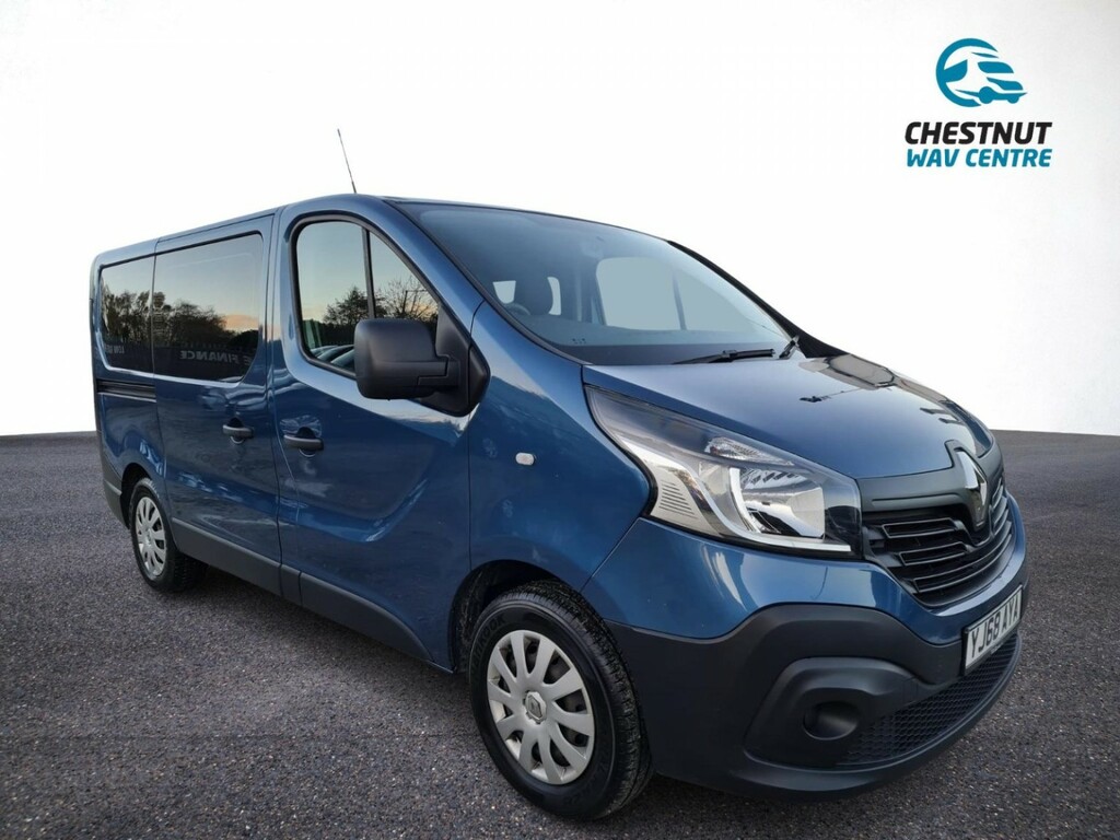 Renault Trafic Wheelchair Accessible Vehicle Wav Wheelchair Acces Blue