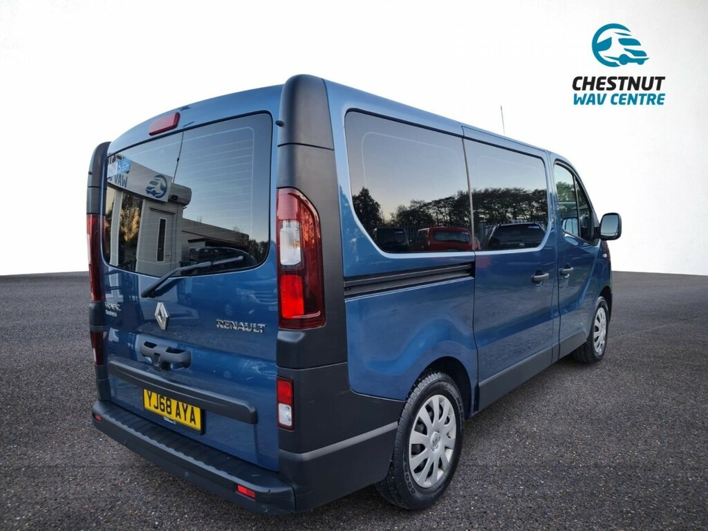 Renault Trafic Wheelchair Accessible Vehicle Wav Wheelchair Acces YJ68AYA Blue #4