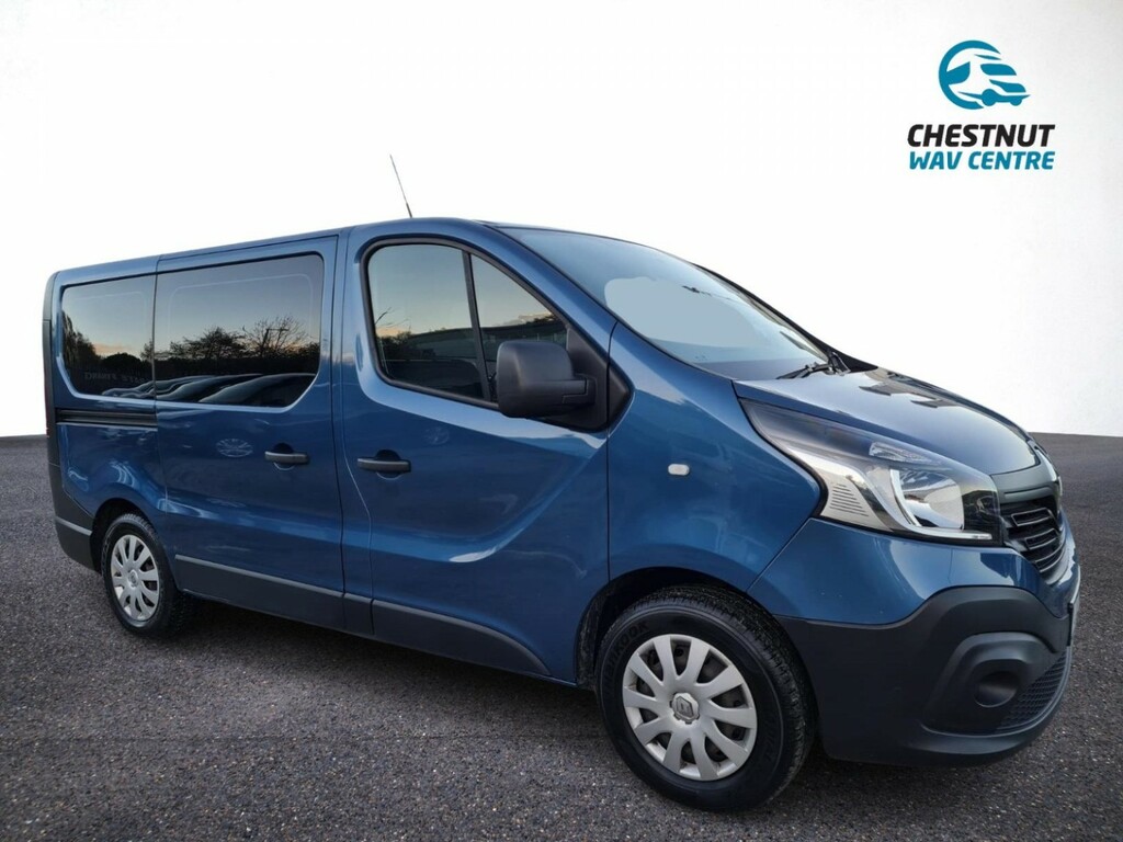 Renault Trafic Wheelchair Accessible Vehicle Wav Wheelchair Acces YJ68AYA Blue #2
