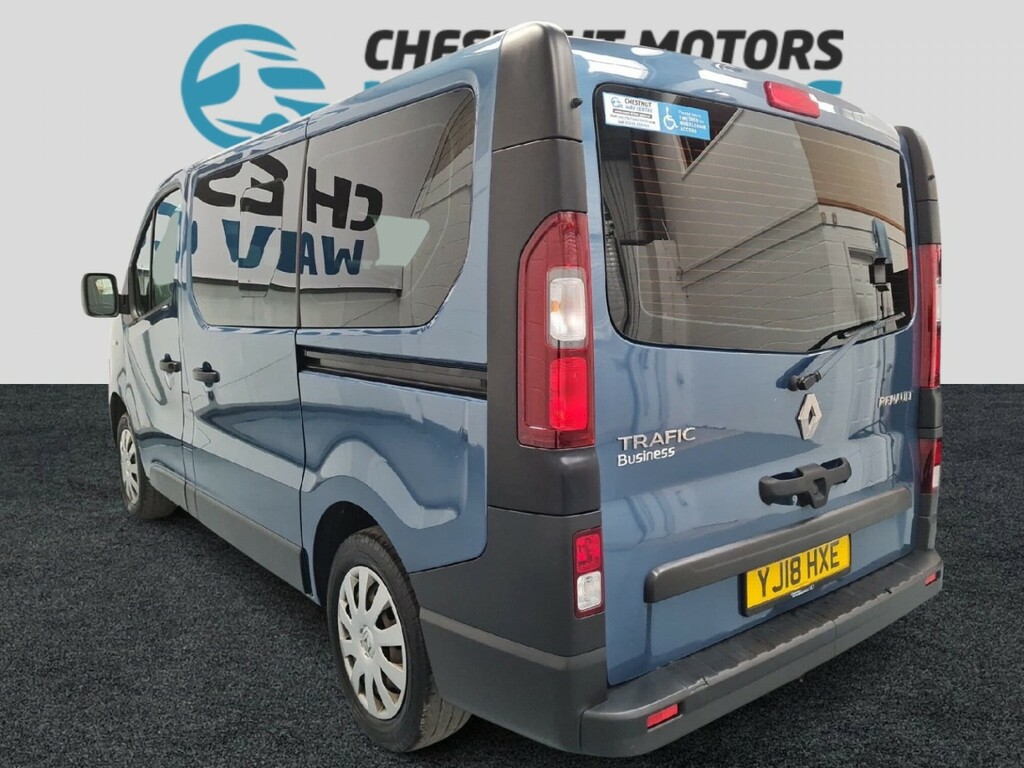 Renault Trafic Wheelchair Accessible Vehicle Wav Wheelchair Acces Blue #6