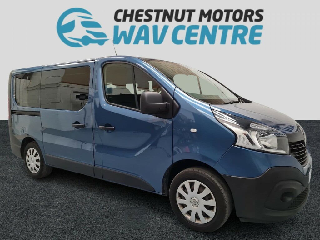 Renault Trafic Wheelchair Accessible Vehicle Wav Wheelchair Acces Blue #2