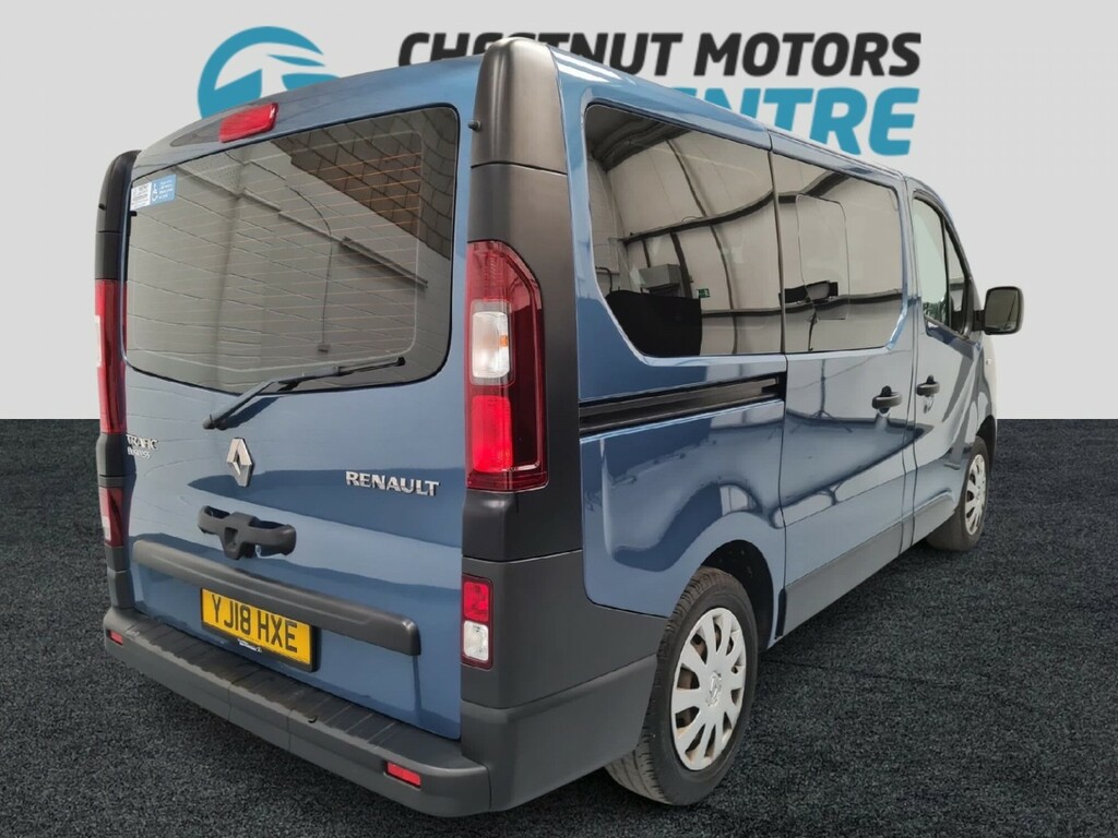 Renault Trafic Wheelchair Accessible Vehicle Wav Wheelchair Acces Blue #4
