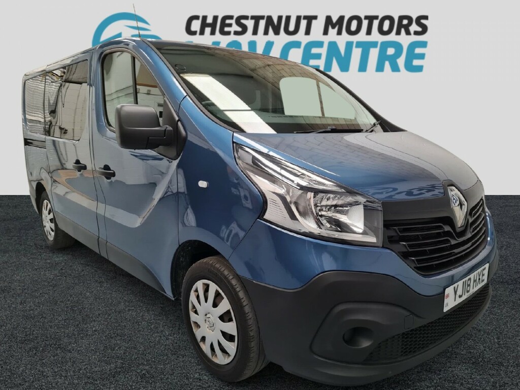 Renault Trafic Wheelchair Accessible Vehicle Wav Wheelchair Acces Blue
