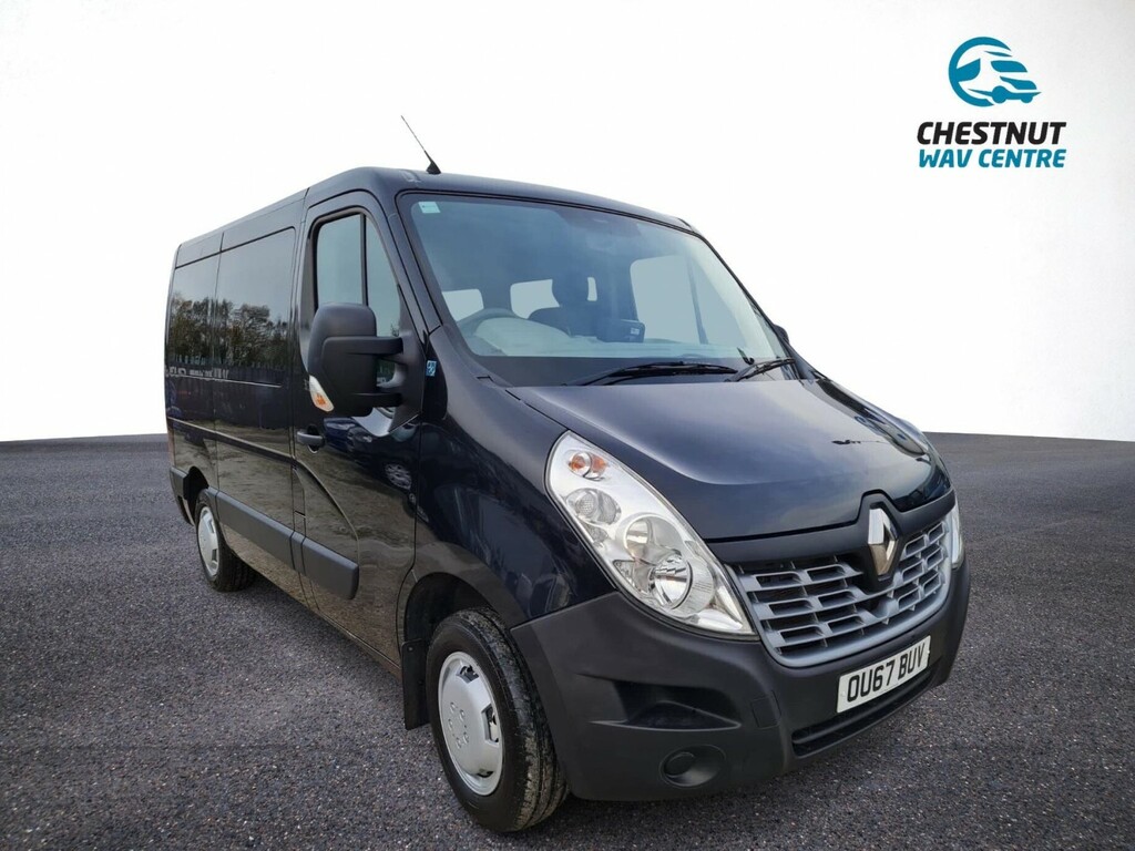 Renault Master Wheelchair Accessible Vehicle Wav Wheelchair Acces Black