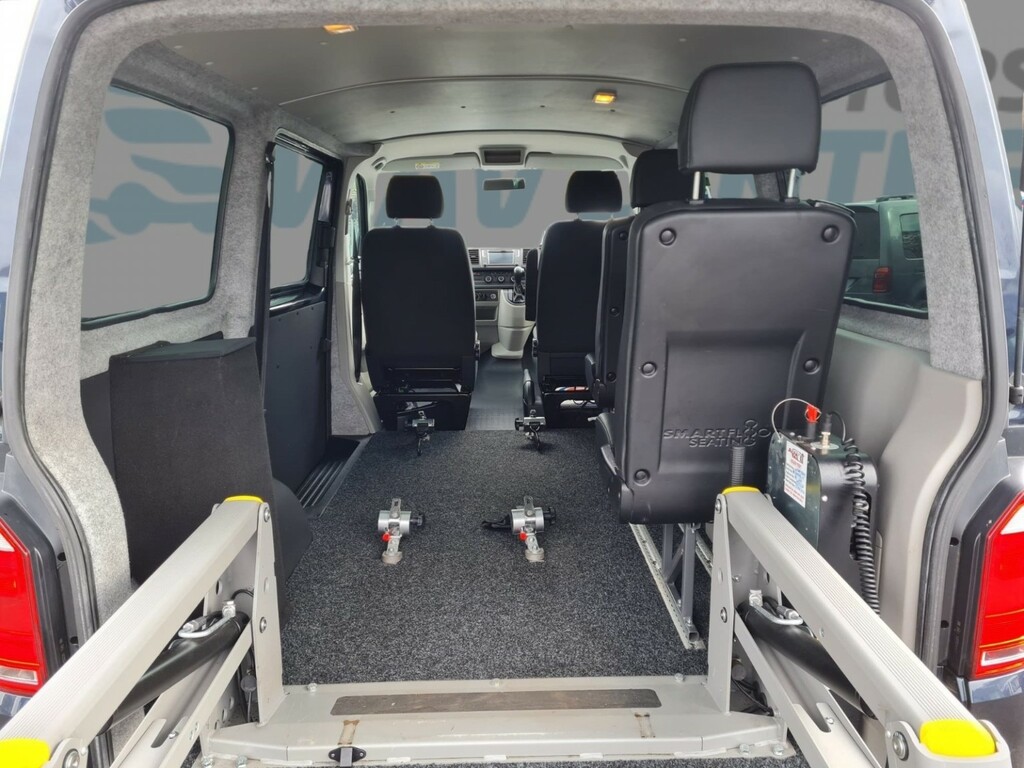 Volkswagen Transporter Wheelchair Accessible Vehicle Wav Wheelchair Acces Blue #6