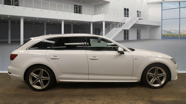 Audi A4 Avant 2017 2.0 Tdi Ultra S Line Estate White #3