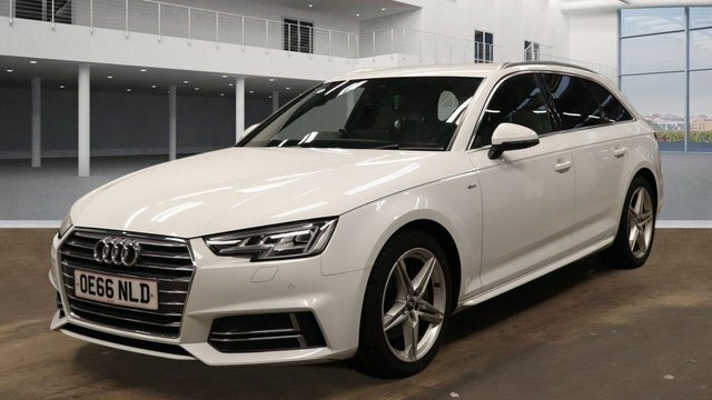 Audi A4 Avant 2017 2.0 Tdi Ultra S Line Estate White #2
