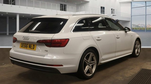 Audi A4 Avant 2017 2.0 Tdi Ultra S Line Estate White #5
