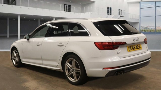 Audi A4 Avant 2017 2.0 Tdi Ultra S Line Estate White #6