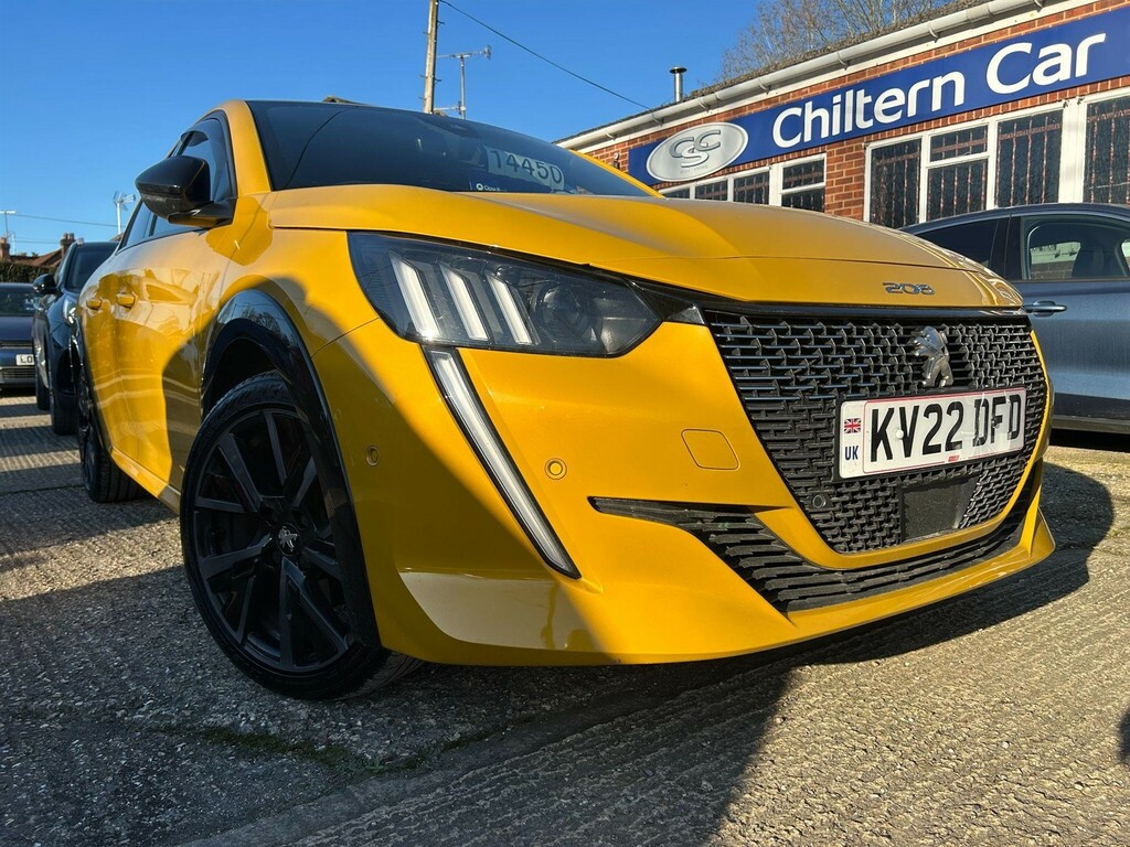 Peugeot 208 1.2 Puretech Gt Premium Eat Euro 6 Ss KV22DFD Yellow #5