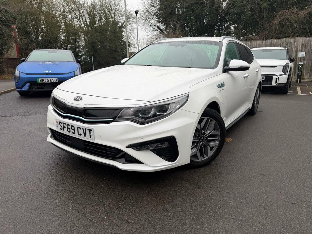 Kia Optima 2.0 Gdi Phev White #3