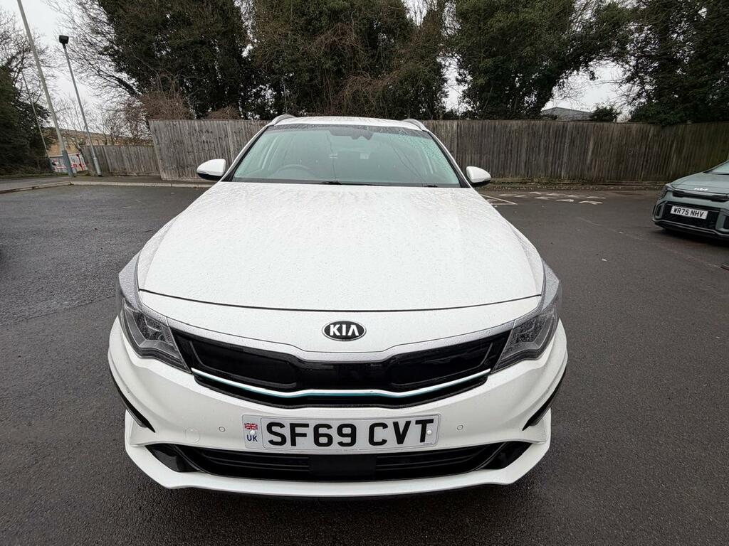 Kia Optima 2.0 Gdi Phev White #6