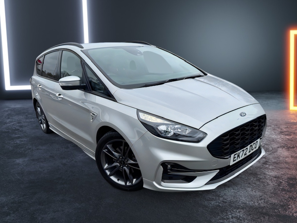 Ford S-Max 2.5 Fhev 190 St-line Cvt Silver